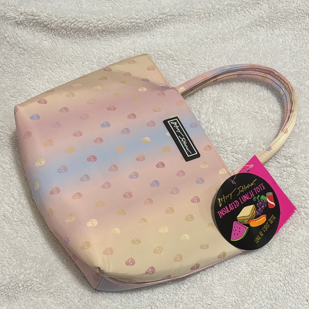 Betsey Johnson Insulated Lunch Tote